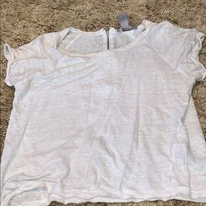 Short sleeve crop top